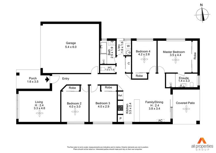 Floorplan of Homely house listing, 16 Chalk Street, Yarrabilba QLD 4207