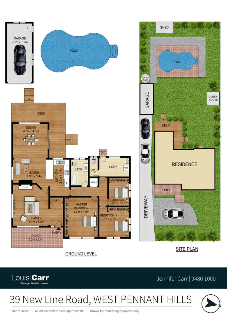 Floorplan of Homely house listing, 39 New Line Road, West Pennant Hills NSW 2125