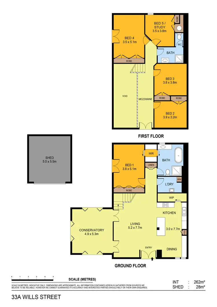 Floorplan of Homely house listing, 33A Wills Street, Bendigo VIC 3550