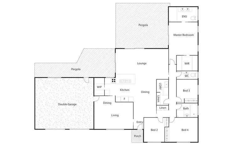 Floorplan of Homely house listing, 2 Dyett Circuit, Theodore ACT 2905