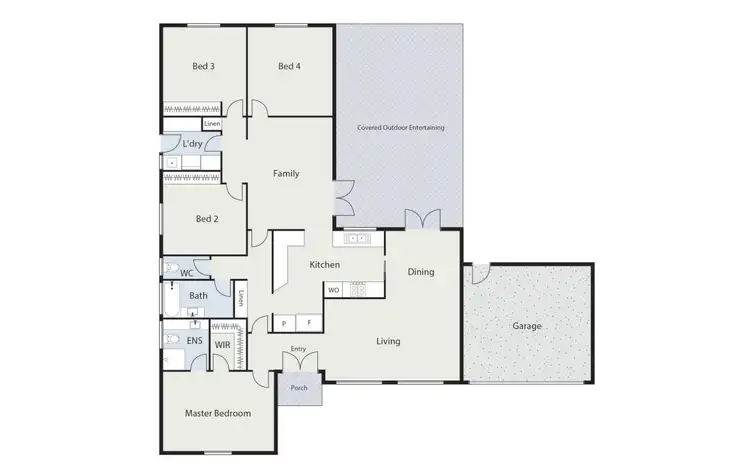 Floorplan of Homely house listing, 49 Sidaway Street, Chapman ACT 2611