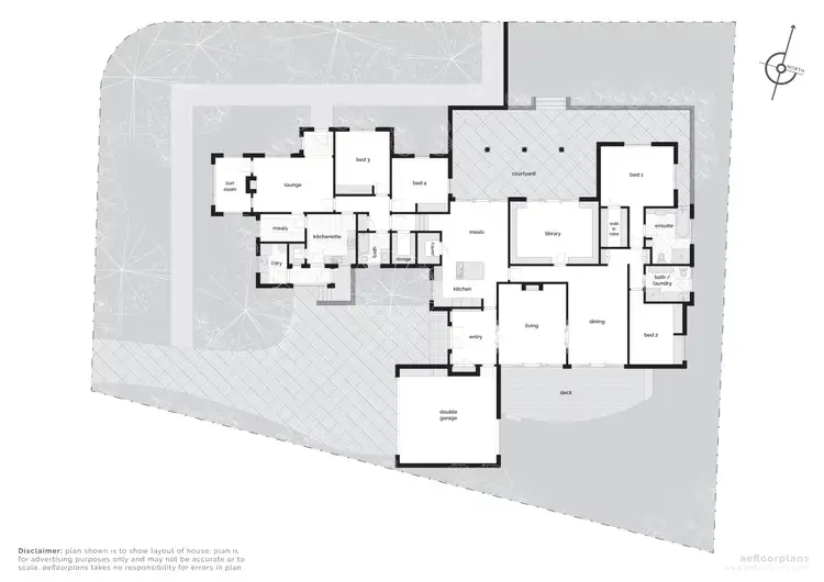 Floorplan of Homely house listing, 17 Monaro Crescent, Griffith ACT 2603