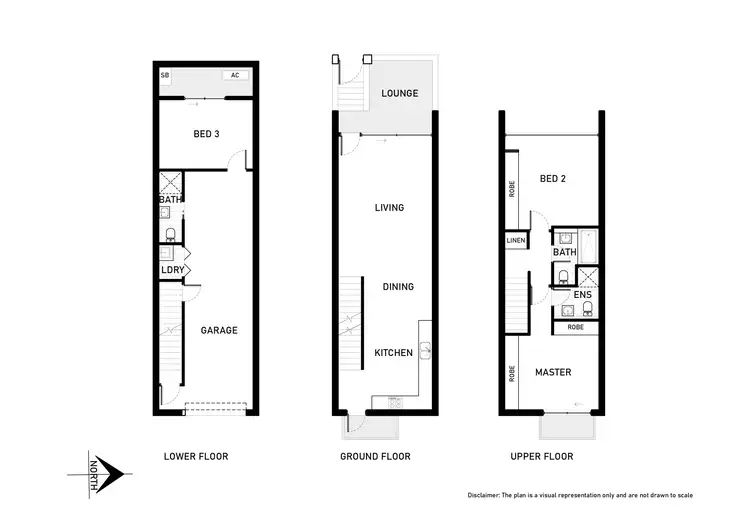 Floorplan of Homely townhouse listing, 5/10 Parbery Street, Kingston ACT 2604