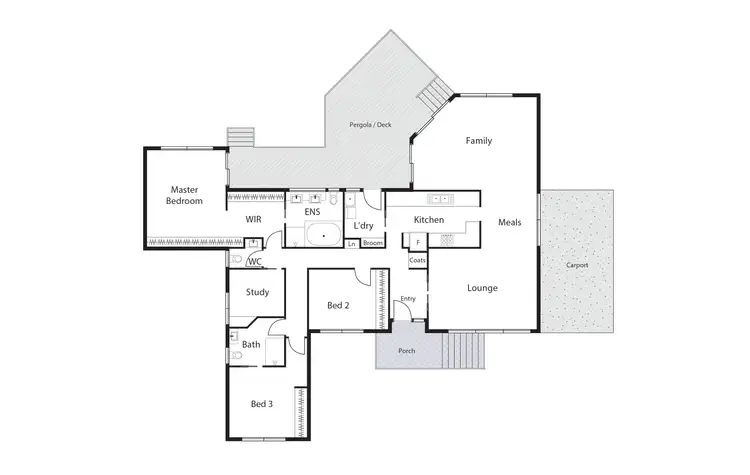 Floorplan of Homely house listing, 4 Pasco Street, Mawson ACT 2607