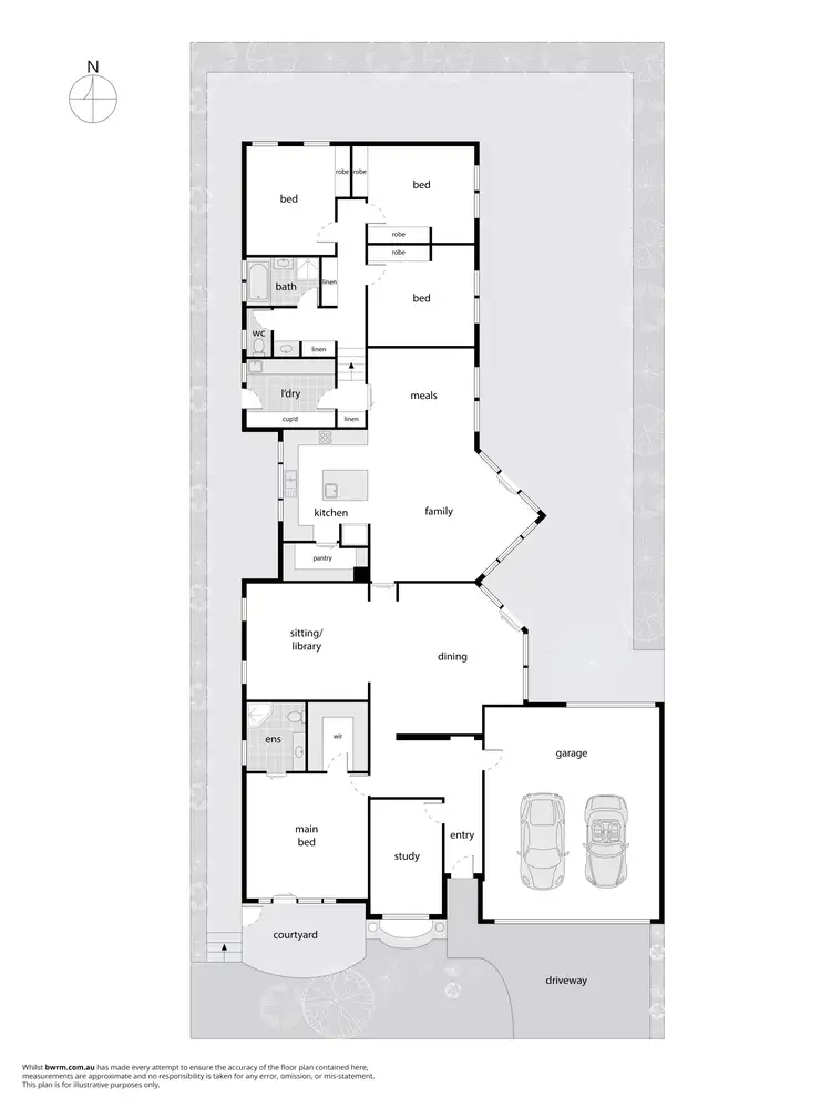 Floorplan of Homely house listing, 83 Schlich Street, Yarralumla ACT 2600