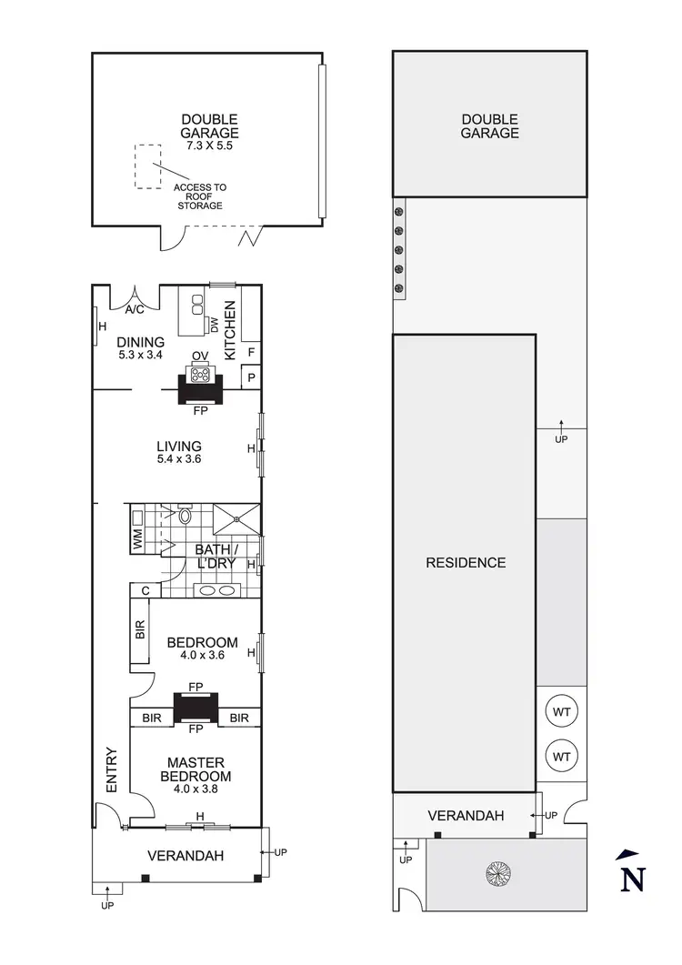 Floorplan of Homely house listing, 76 Victoria Street, Coburg VIC 3058