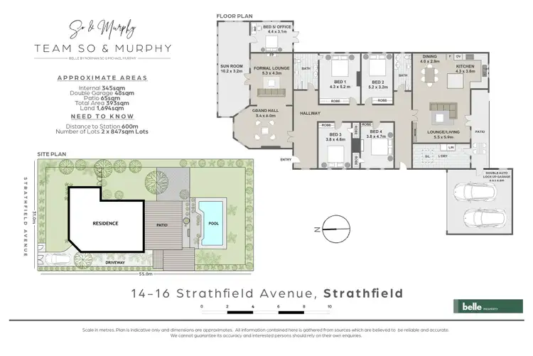 Floorplan of Homely house listing, 14-16 Strathfield Avenue, Strathfield NSW 2135