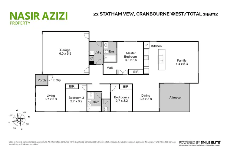 Floorplan of Homely house listing, 23 Statham View, Cranbourne West VIC 3977