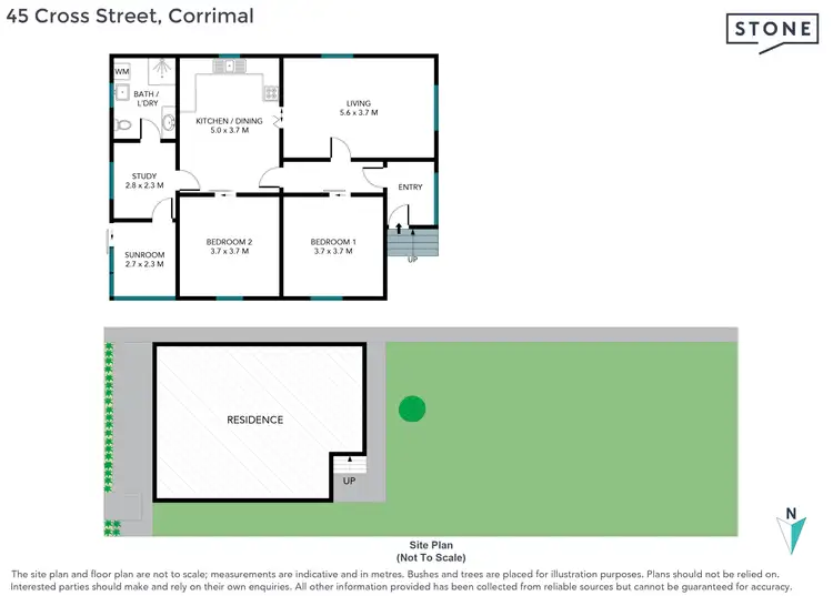 Floorplan of Homely house listing, 45 Cross Street, Corrimal NSW 2518