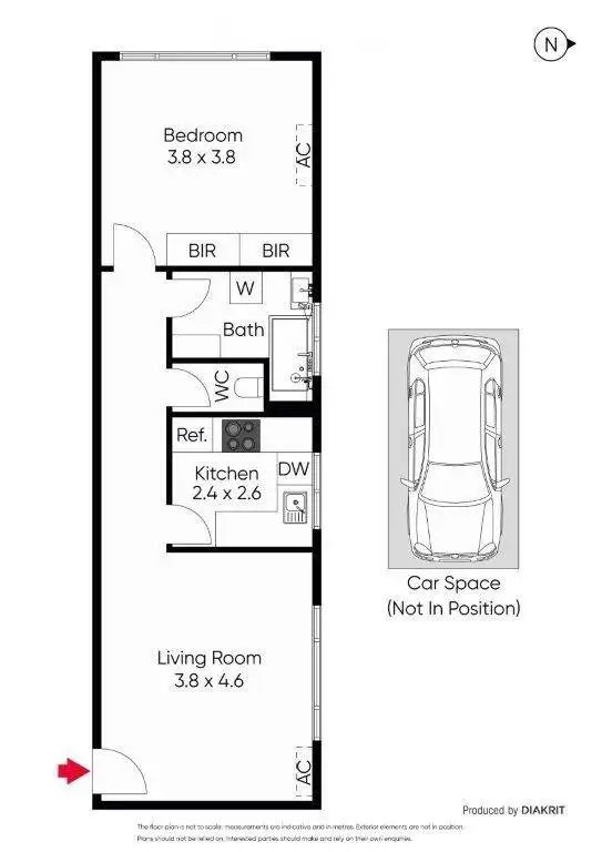 Floorplan of Homely apartment listing, 5/1359 Nepean Highway, Cheltenham VIC 3192