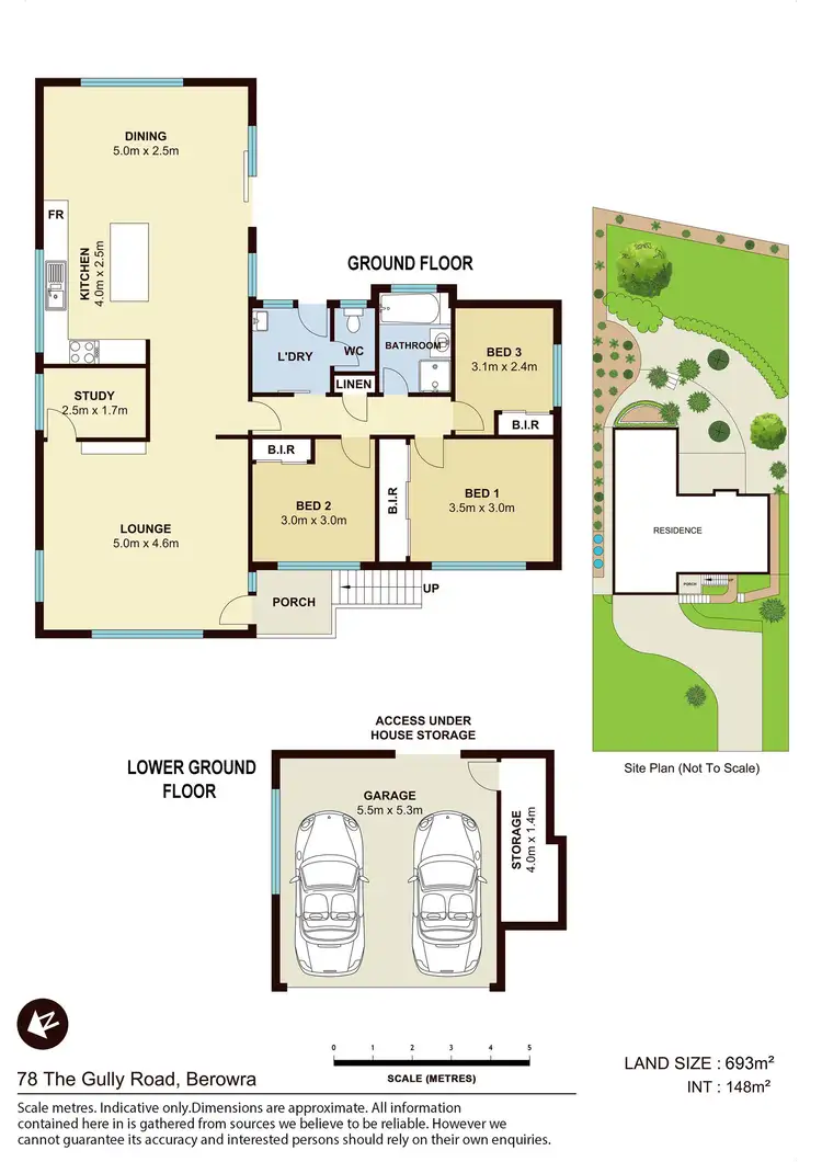 Floorplan of Homely house listing, 78 The Gully Road, Berowra NSW 2081