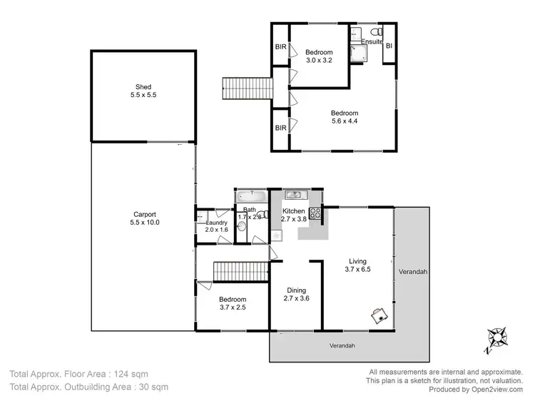 Floorplan of Homely house listing, 9 North Street, Dodges Ferry TAS 7173