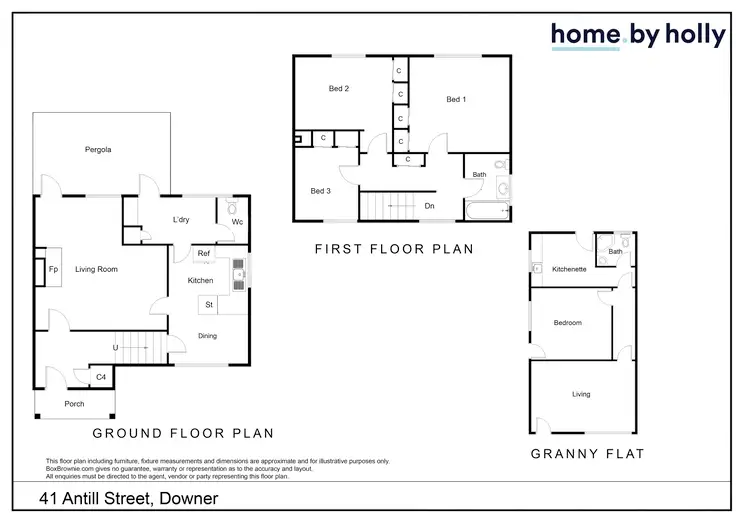 Floorplan of Homely house listing, 41 Antill Street, Downer ACT 2602