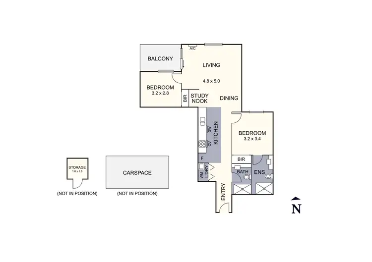 Floorplan of Homely apartment listing, 205/4 Alfrick Road, Croydon VIC 3136
