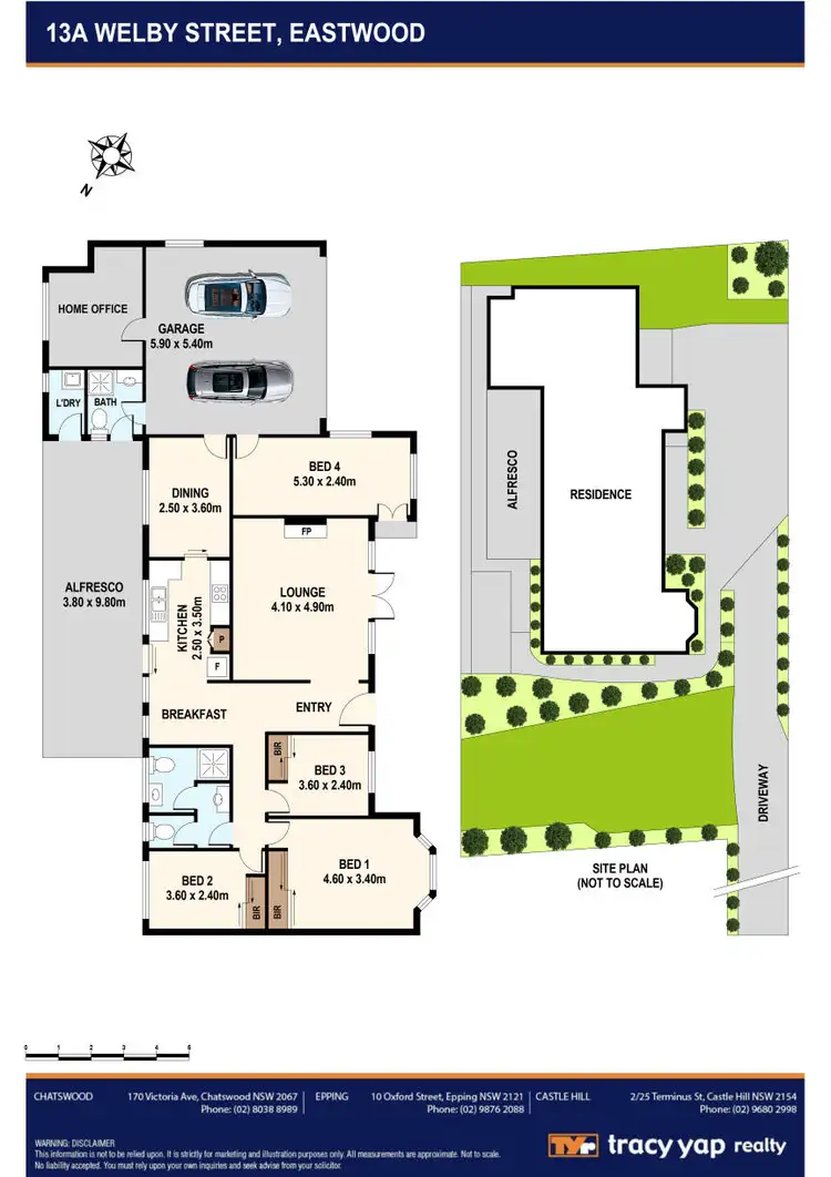 Floorplan of Homely house listing, 13A Welby Street, Eastwood NSW 2122