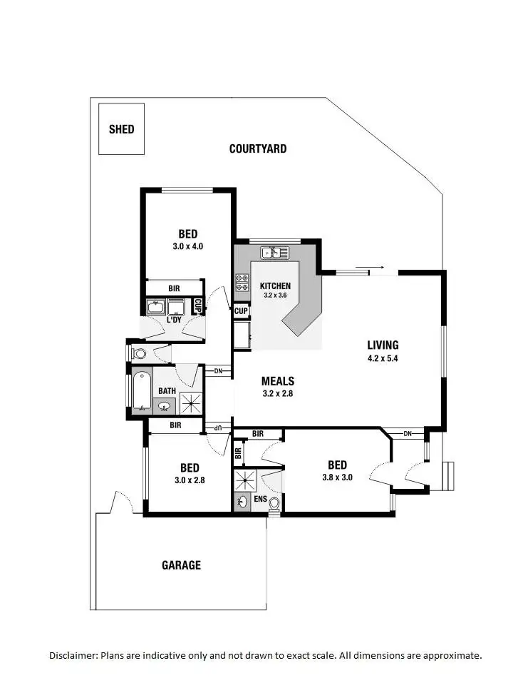 Floorplan of Homely townhouse listing, 2/31-33 Haley Street, Diamond Creek VIC 3089