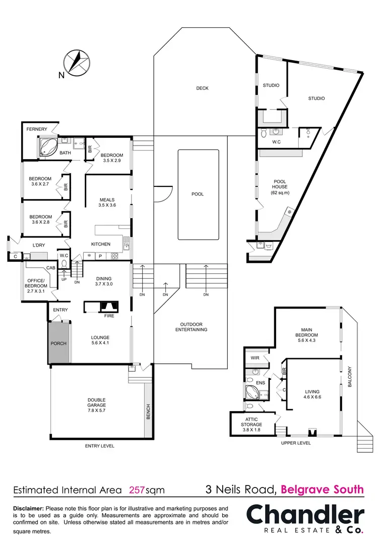 Floorplan of Homely house listing, 3 Neils Road, Belgrave South VIC 3160