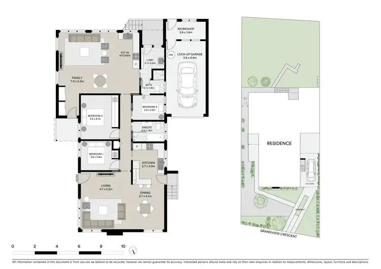 Floorplan of Homely house listing, 9 Grandview Crescent, Lugarno NSW 2210