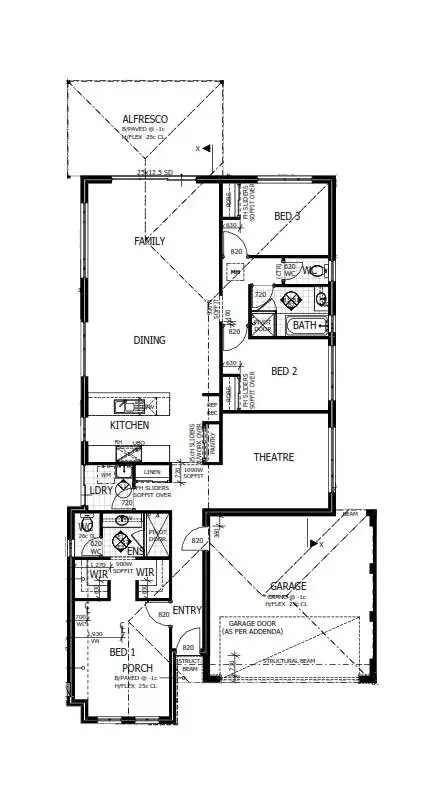 Floorplan of Homely house listing, 8 Evandale Way, Harrisdale WA 6112