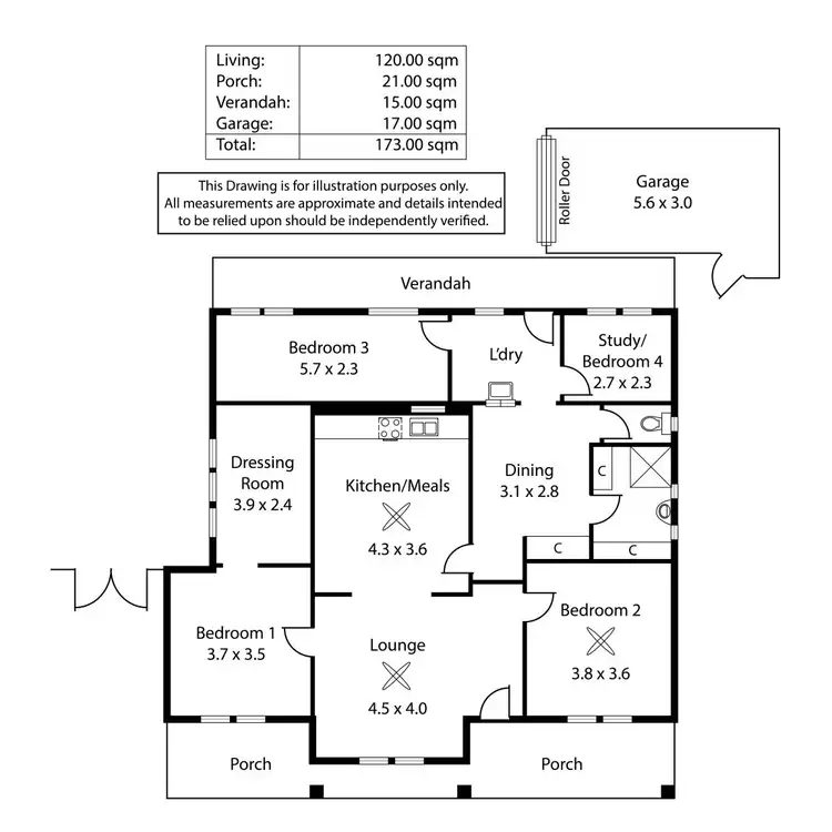 Floorplan of Homely house listing, 16 Days Road, Croydon Park SA 5008