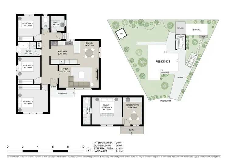 Floorplan of Homely house listing, 3 Ian Court, Newcomb VIC 3219