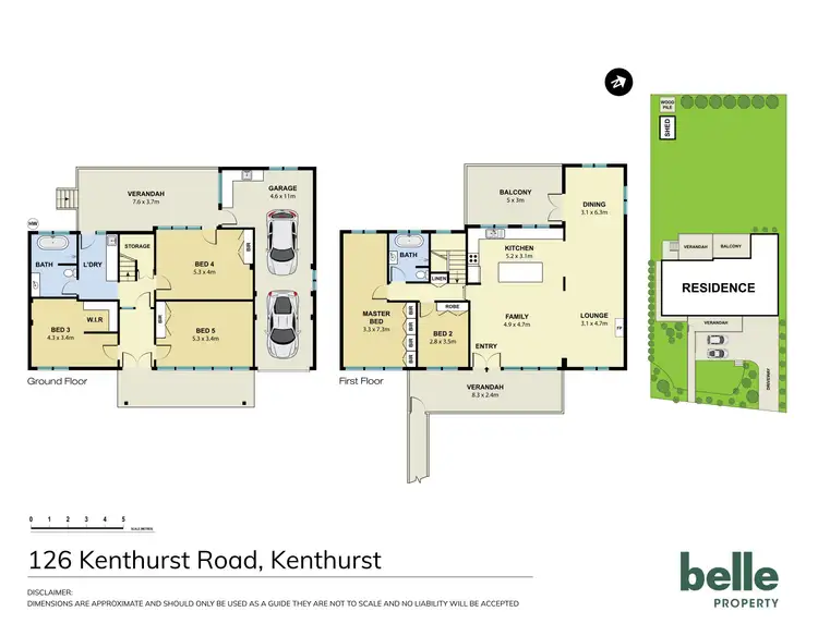 Floorplan of Homely house listing, 126 Kenthurst Road, Kenthurst NSW 2156