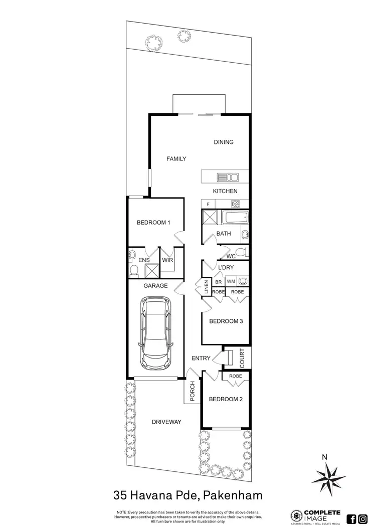 Floorplan of Homely house listing, 35 Havana Parade, Pakenham VIC 3810
