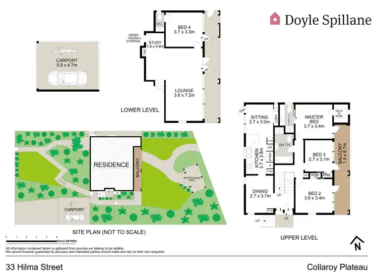 Floorplan of Homely house listing, 33 Hilma Street, Collaroy Plateau NSW 2097