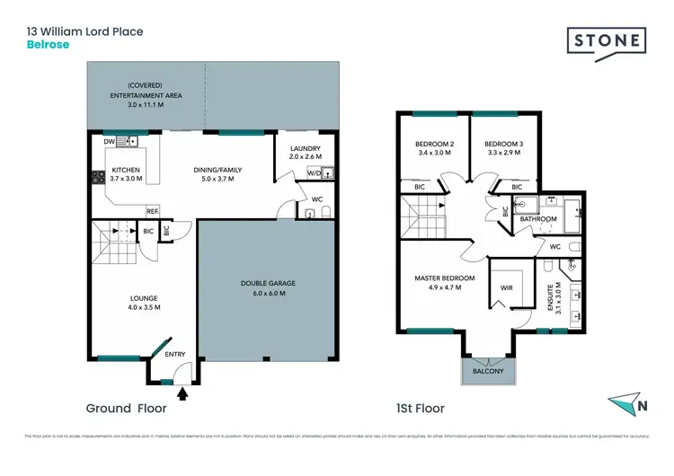 Floorplan of Homely house listing, 13 William Lord Place, Belrose NSW 2085