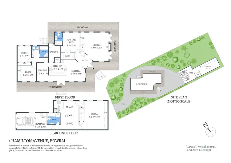 Floorplan of Homely house listing, 1 Hamilton Avenue, Bowral NSW 2576