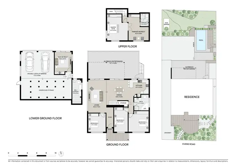 Floorplan of Homely house listing, 23 Evans Road, Hornsby Heights NSW 2077