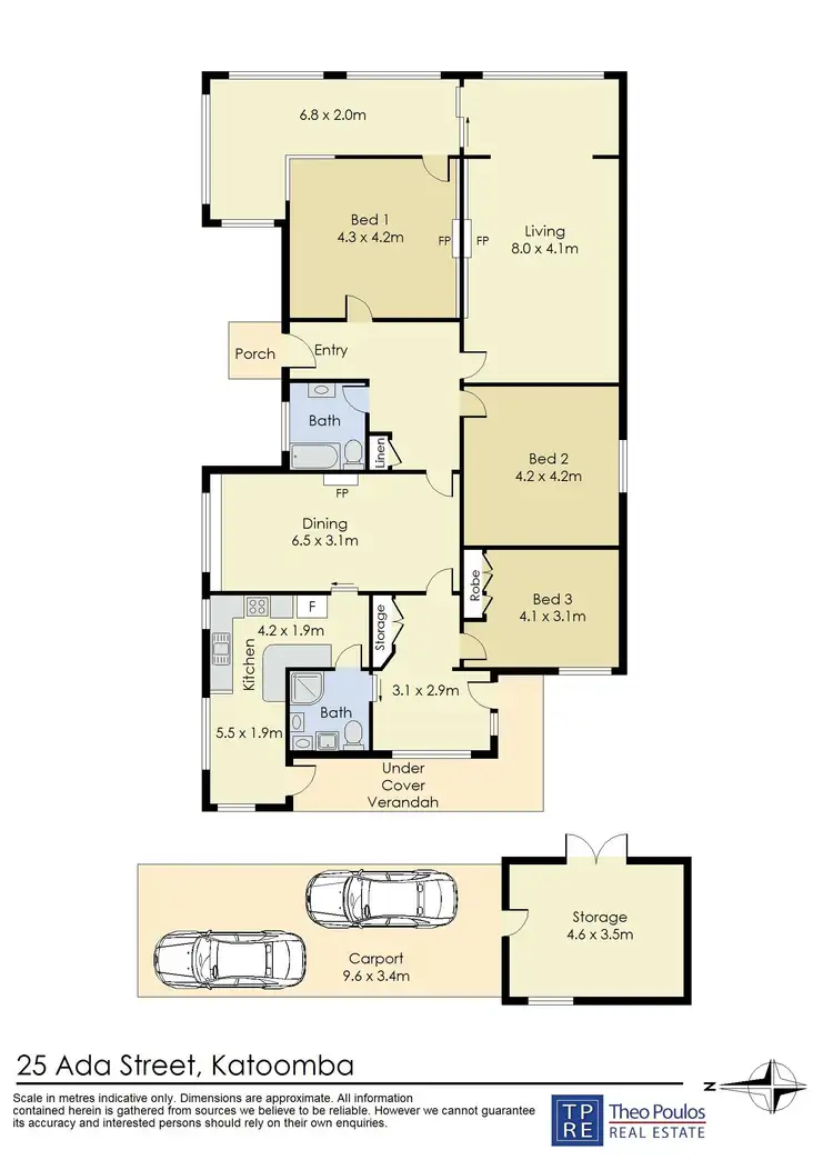 Floorplan of Homely house listing, 25 Ada Street, Katoomba NSW 2780