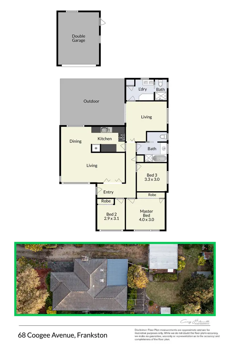 Floorplan of Homely house listing, 68 Coogee Avenue, Frankston VIC 3199