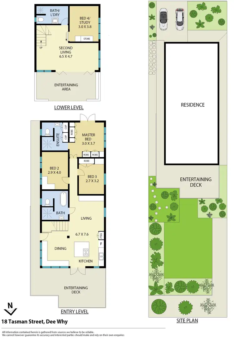 Floorplan of Homely house listing, 18 Tasman Street, Dee Why NSW 2099