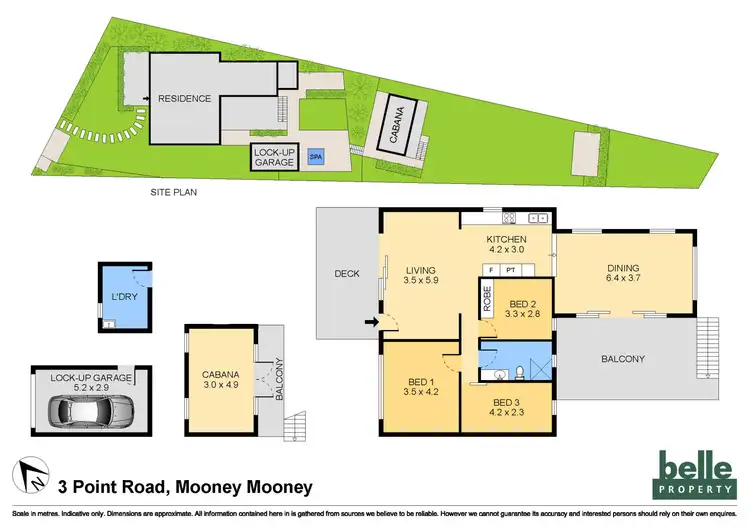 Floorplan of Homely house listing, 3 Point Road, Mooney Mooney NSW 2083