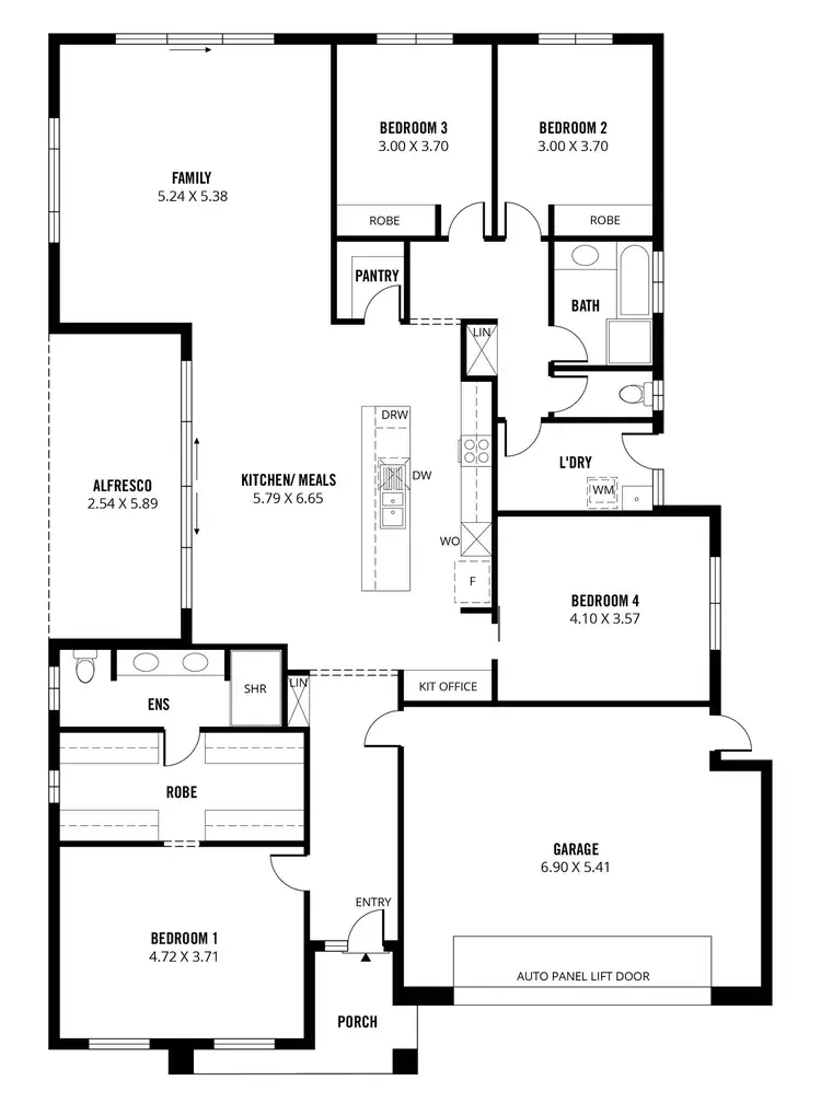 Floorplan of Homely house listing, 16 Bastow Road, Angle Vale SA 5117