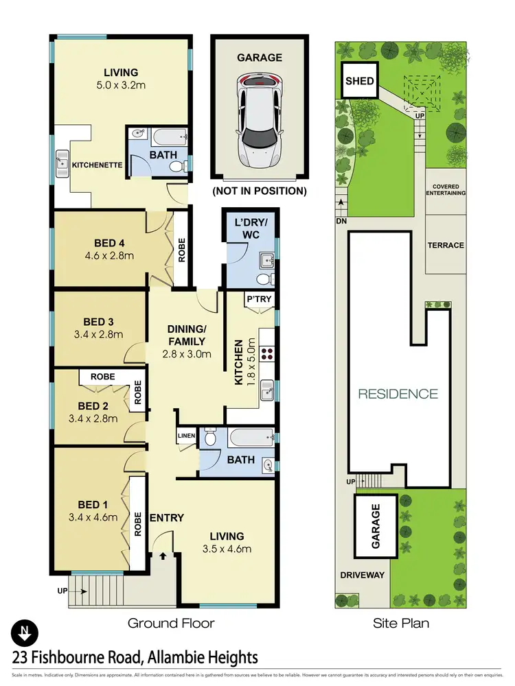 Floorplan of Homely house listing, 23 Fishbourne Road, Allambie Heights NSW 2100
