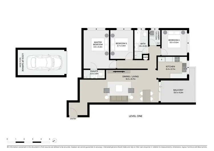 Floorplan of Homely unit listing, 3/21 Bruce Street, Brighton-Le-Sands NSW 2216