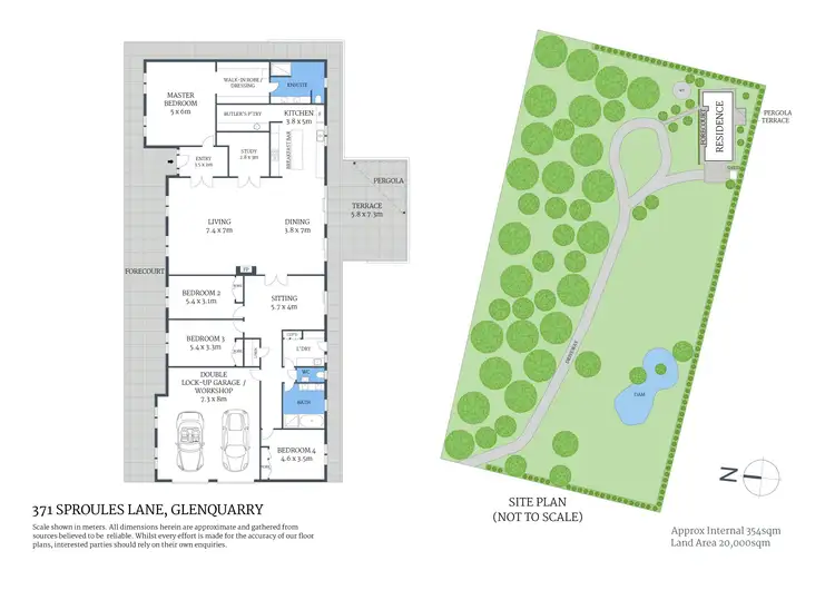 Floorplan of Homely house listing, 371 Sproules Lane, Glenquarry NSW 2576