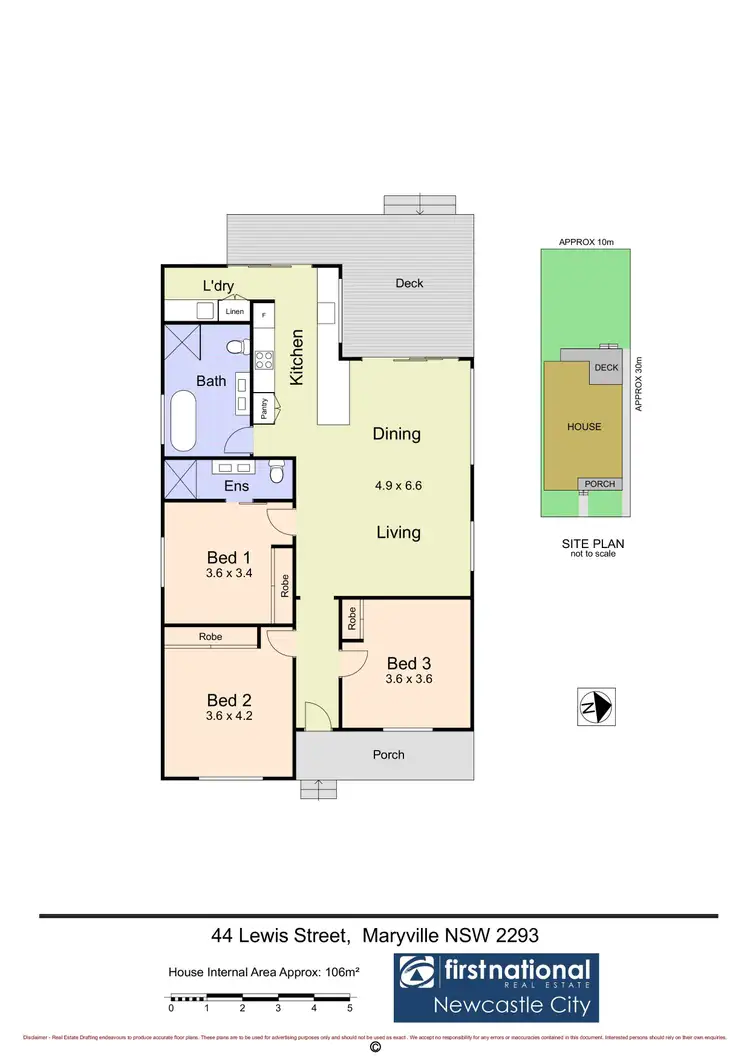 Floorplan of Homely house listing, 44 Lewis Street, Maryville NSW 2293