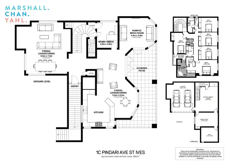 Floorplan of Homely house listing, 1C Pindari Avenue, St Ives NSW 2075