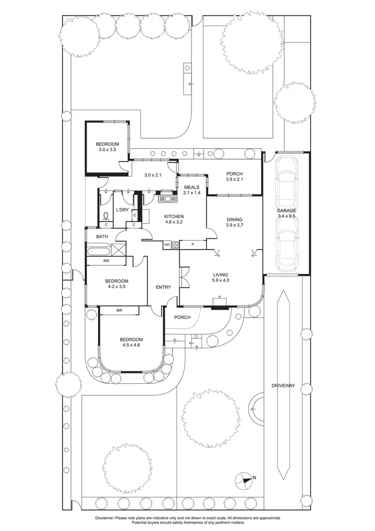 Floorplan of Homely house listing, 52 Outlook Drive, Camberwell VIC 3124