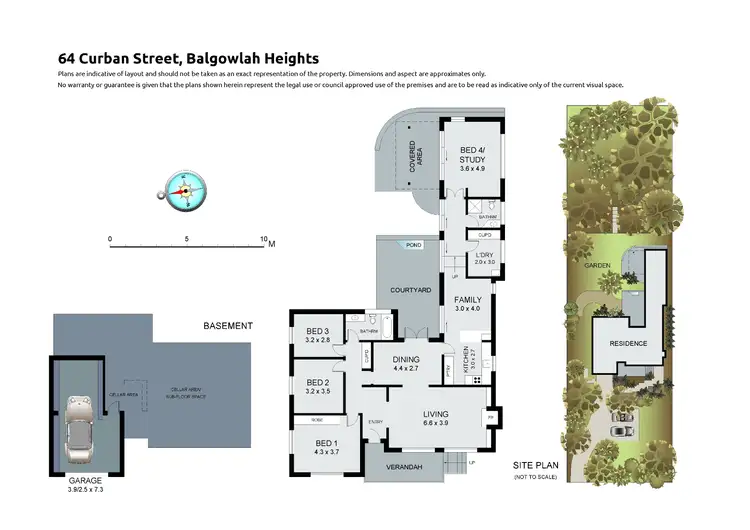 Floorplan of Homely house listing, 64 Curban Street, Balgowlah Heights NSW 2093