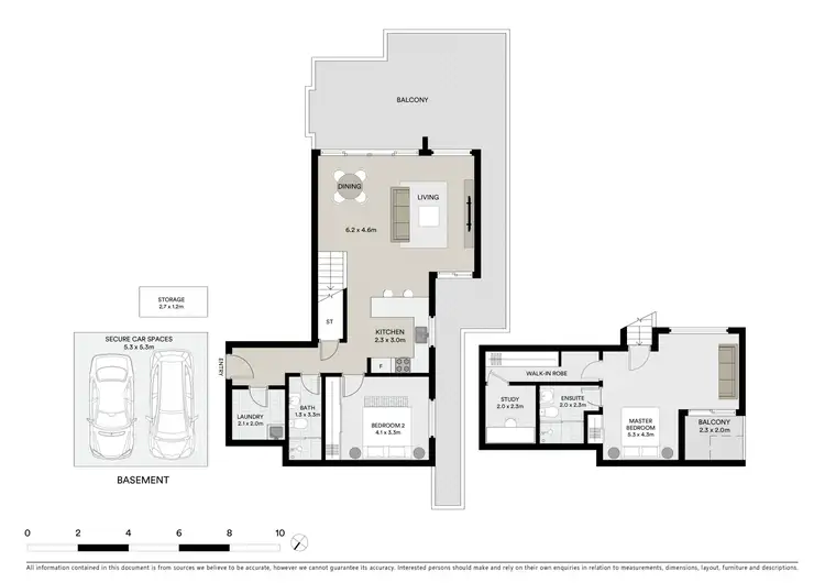 Floorplan of Homely apartment listing, 408/442-446A Peats Ferry Road, Asquith NSW 2077