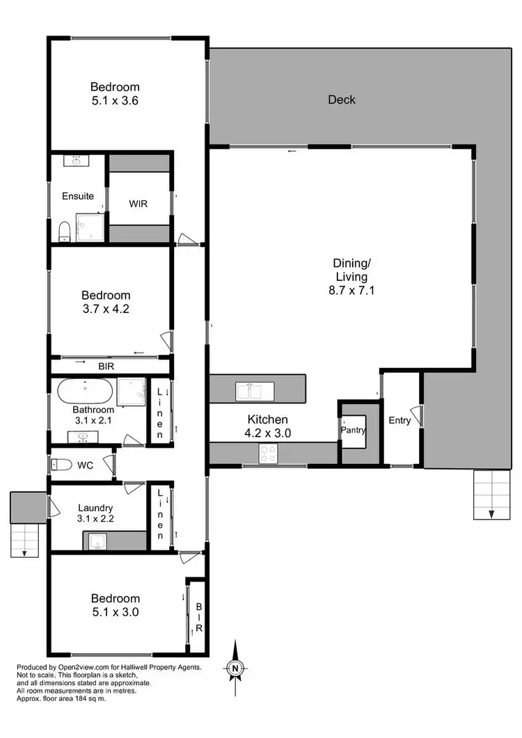 Floorplan of Homely house listing, 25 Charles Street, Squeaking Point TAS 7307
