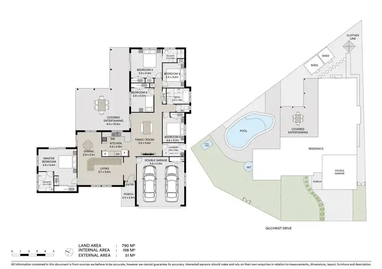Floorplan of Homely house listing, 15 Gilchrist Drive, Currumbin Waters QLD 4223