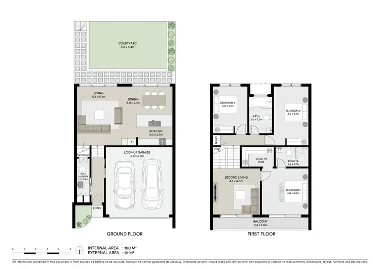 Floorplan of Homely townhouse listing, 7/77 Havenview Road, Terrigal NSW 2260