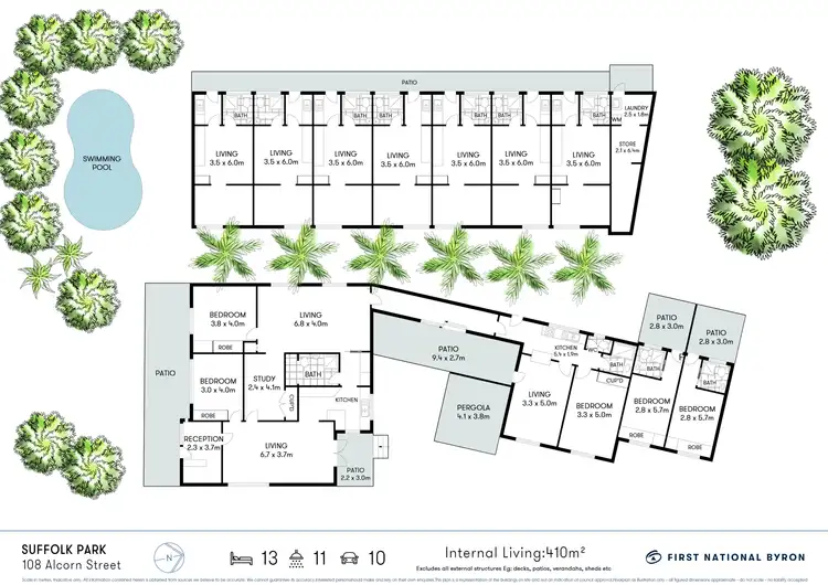 Floorplan of Homely house listing, 108 Alcorn Street, Suffolk Park NSW 2481