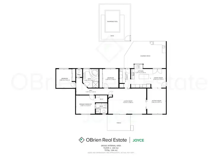 Floorplan of Homely house listing, 2 Daniel Lane, Glenrowan VIC 3675