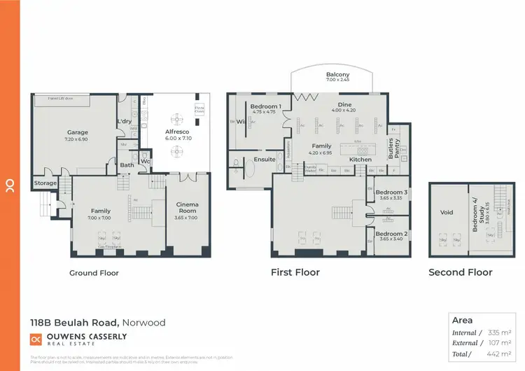 Floorplan of Homely house listing, 118B Beulah Road, Norwood SA 5067